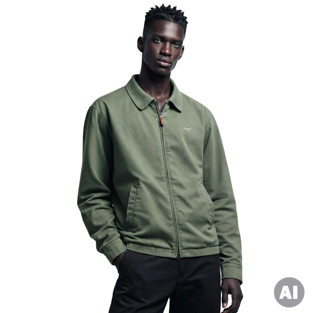 Gant Katoenen jas – Groen