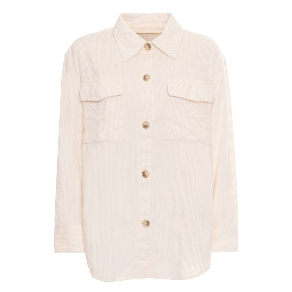 Gant Katoenen overhemd Dames – Beige