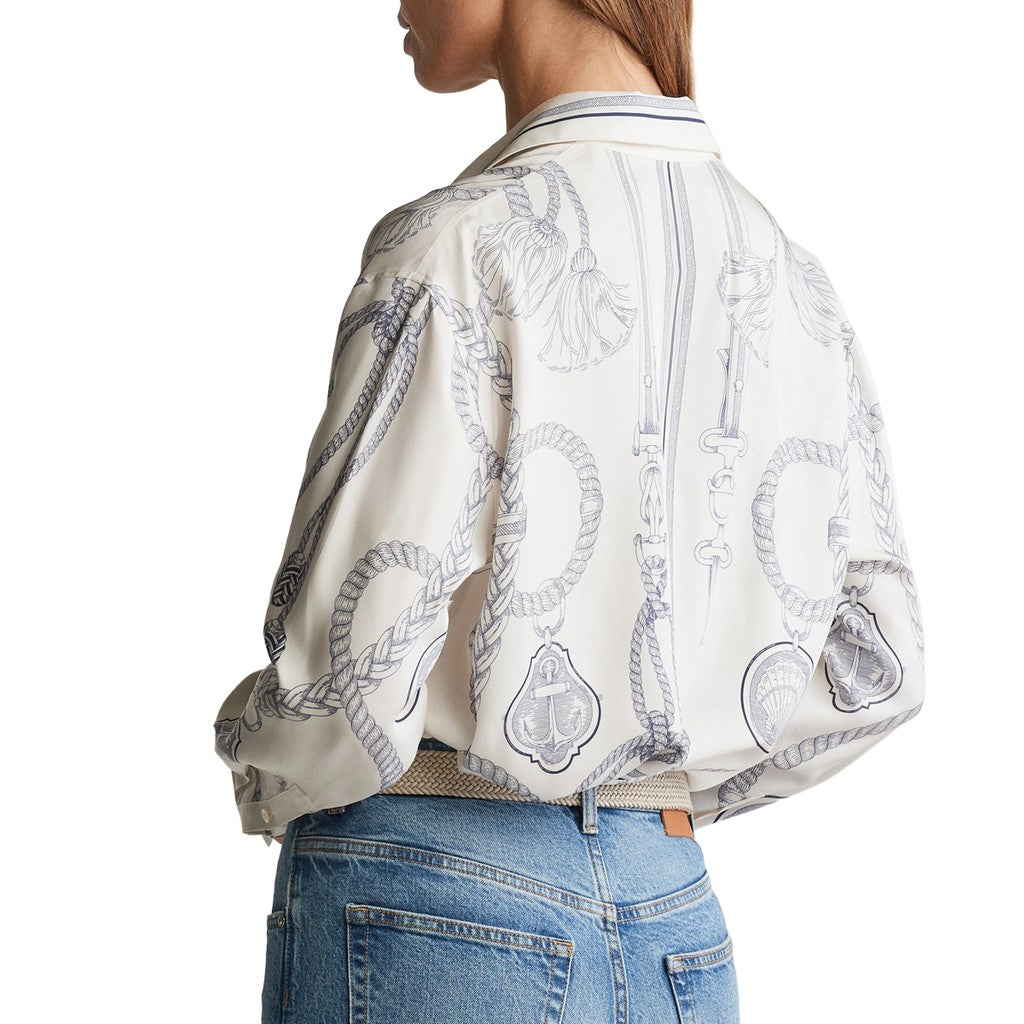 Gant Katoenen overhemd Dames – Crème