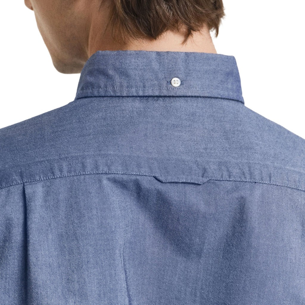 Gant Katoenen overhemd Heren – Blauw
