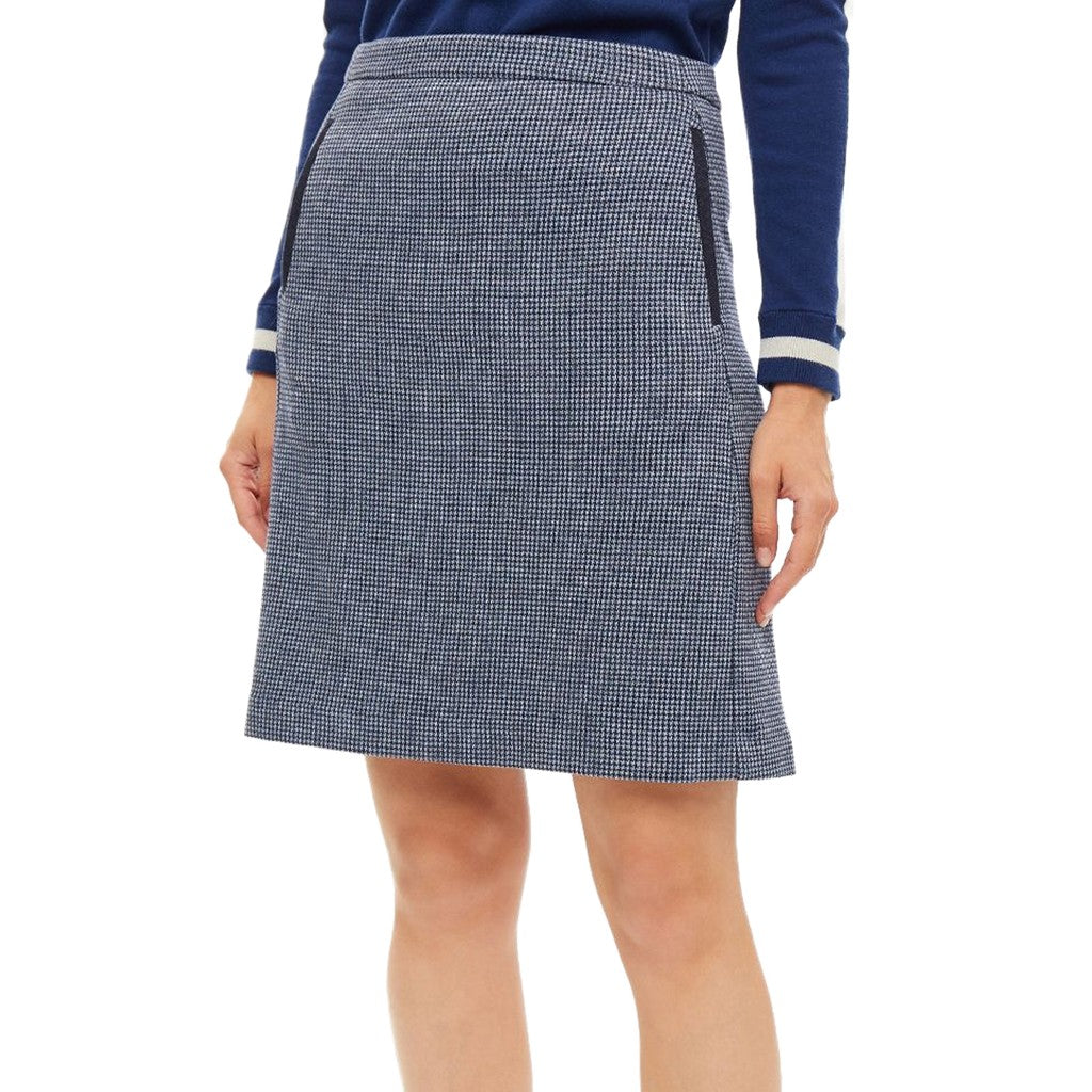 Gant Katoenen rok – Grijs / Blauw