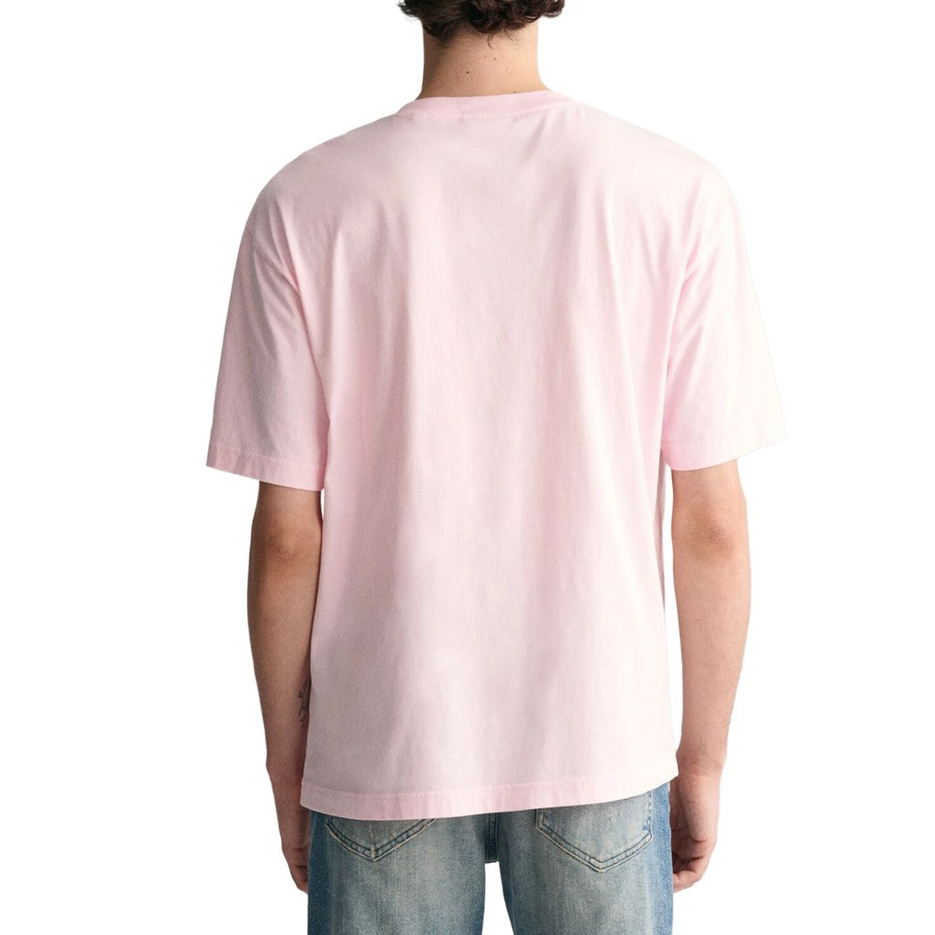 Gant Katoenen T-shirt – Roze