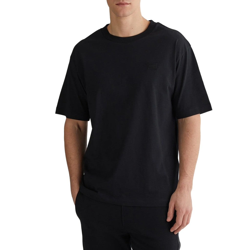 Gant Katoenen T-shirt – Zwart