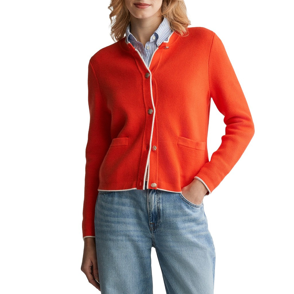 Gant Katoenen vest – Rood