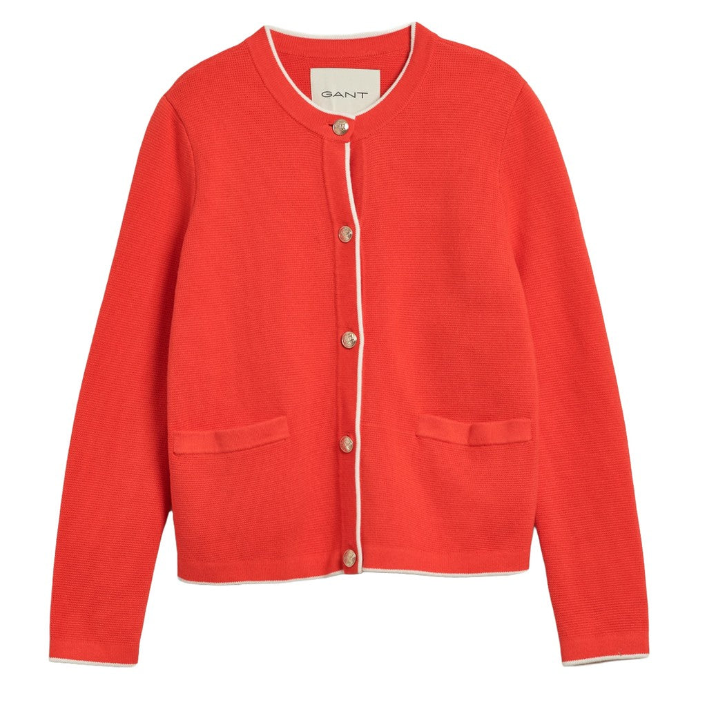 Gant Katoenen vest – Rood