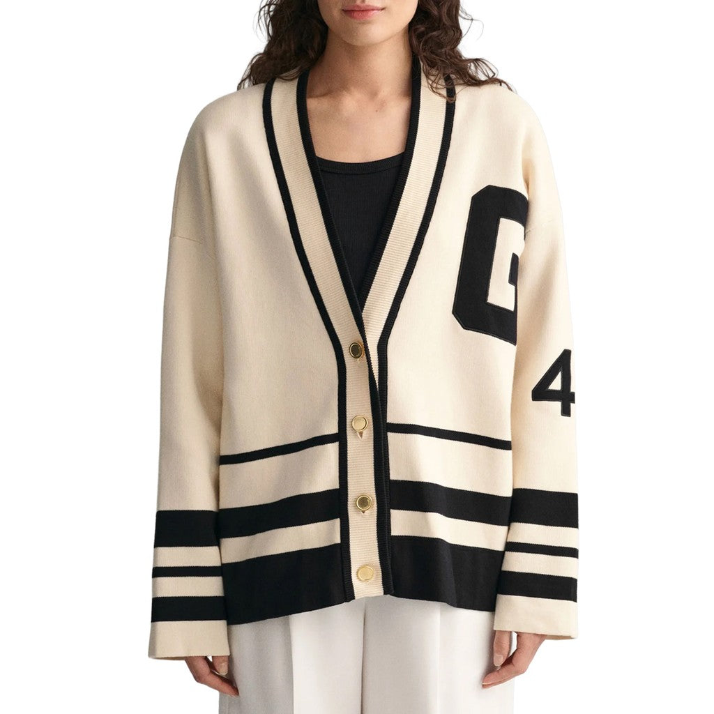 Gant Katoenen vest – Zwart