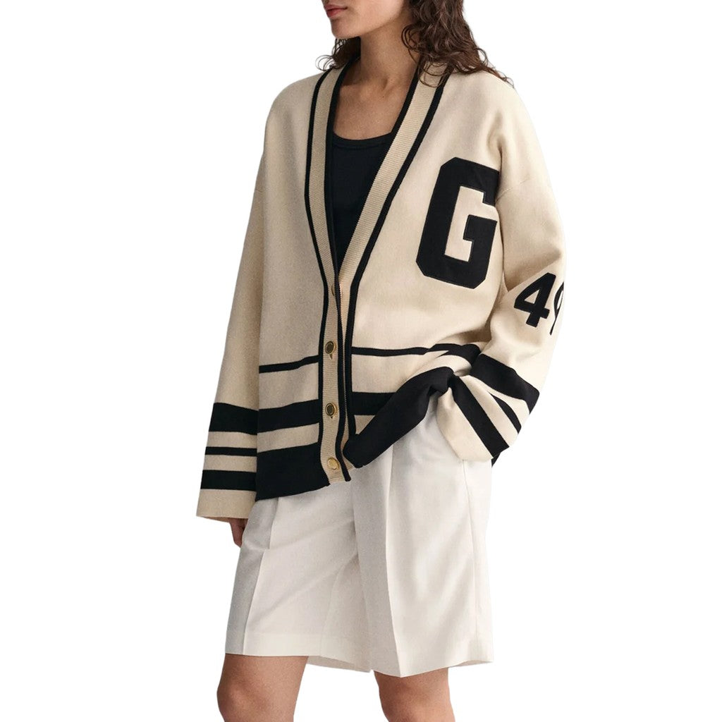 Gant Katoenen vest – Zwart
