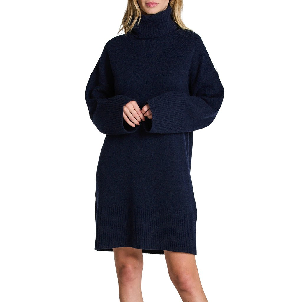 Gant Knielange jurk – Marineblauw