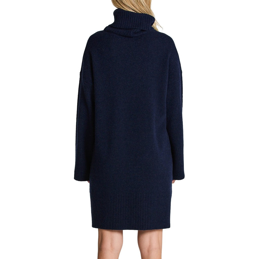 Gant Knielange jurk – Marineblauw