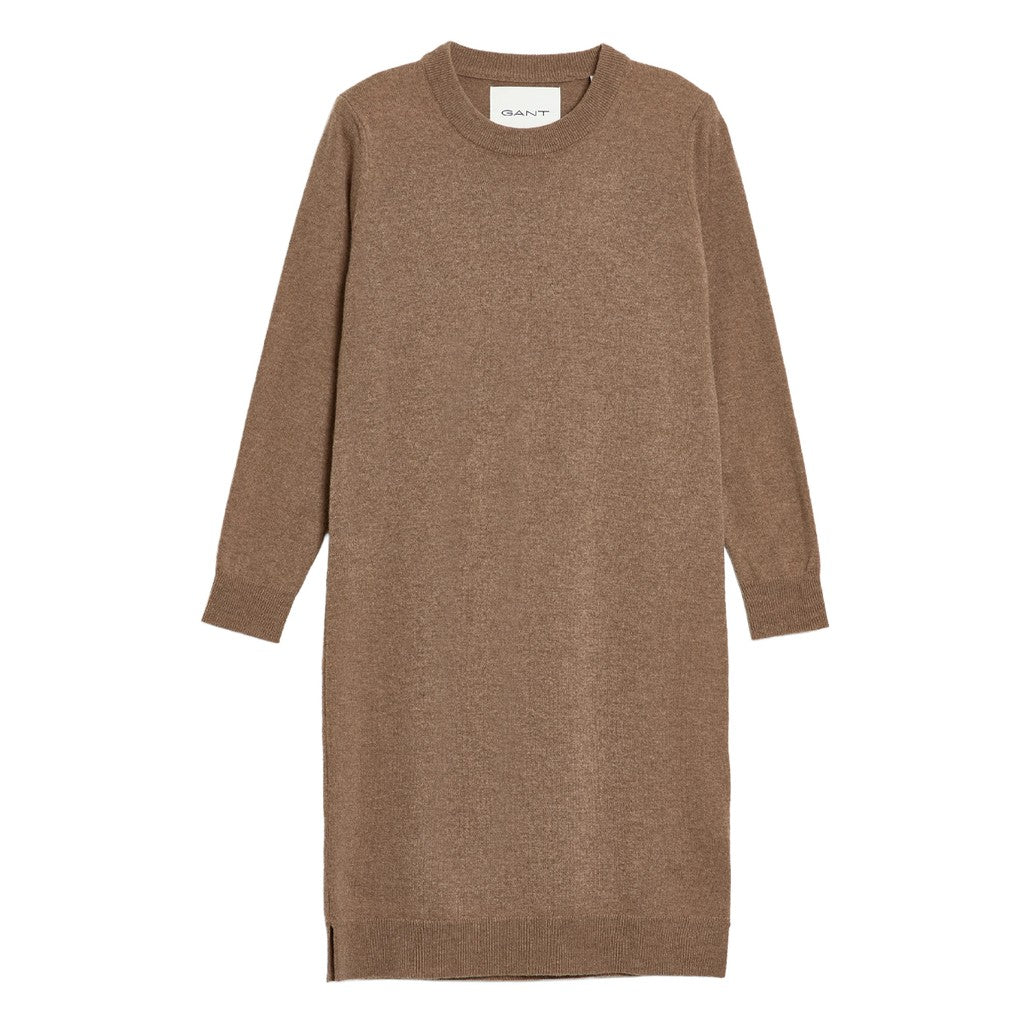 Gant Knielange jurk – Bruin