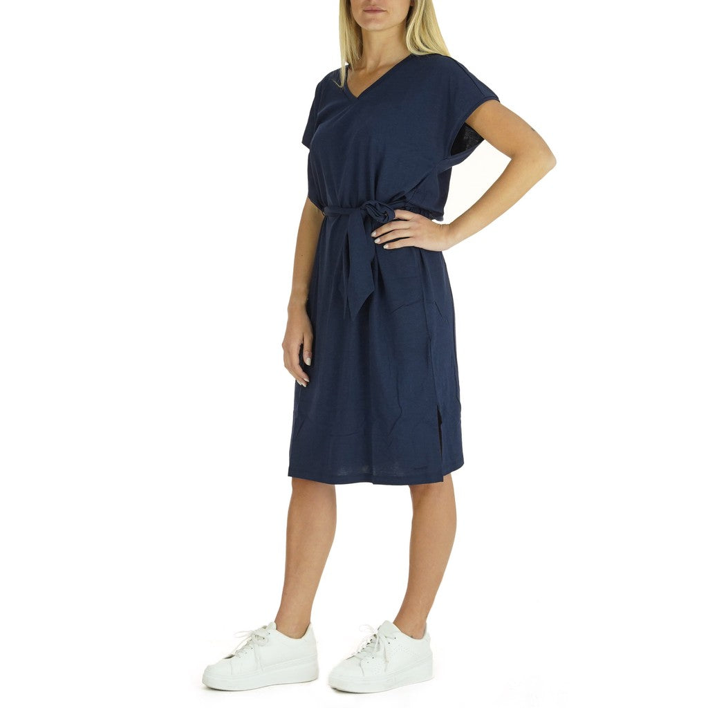 Gant Knielange jurk – Marineblauw