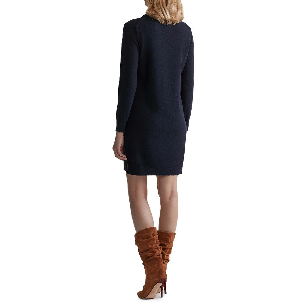 Gant Knielange jurk – Marineblauw