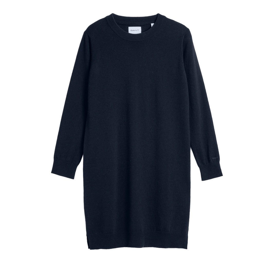 Gant Knielange jurk – Marineblauw