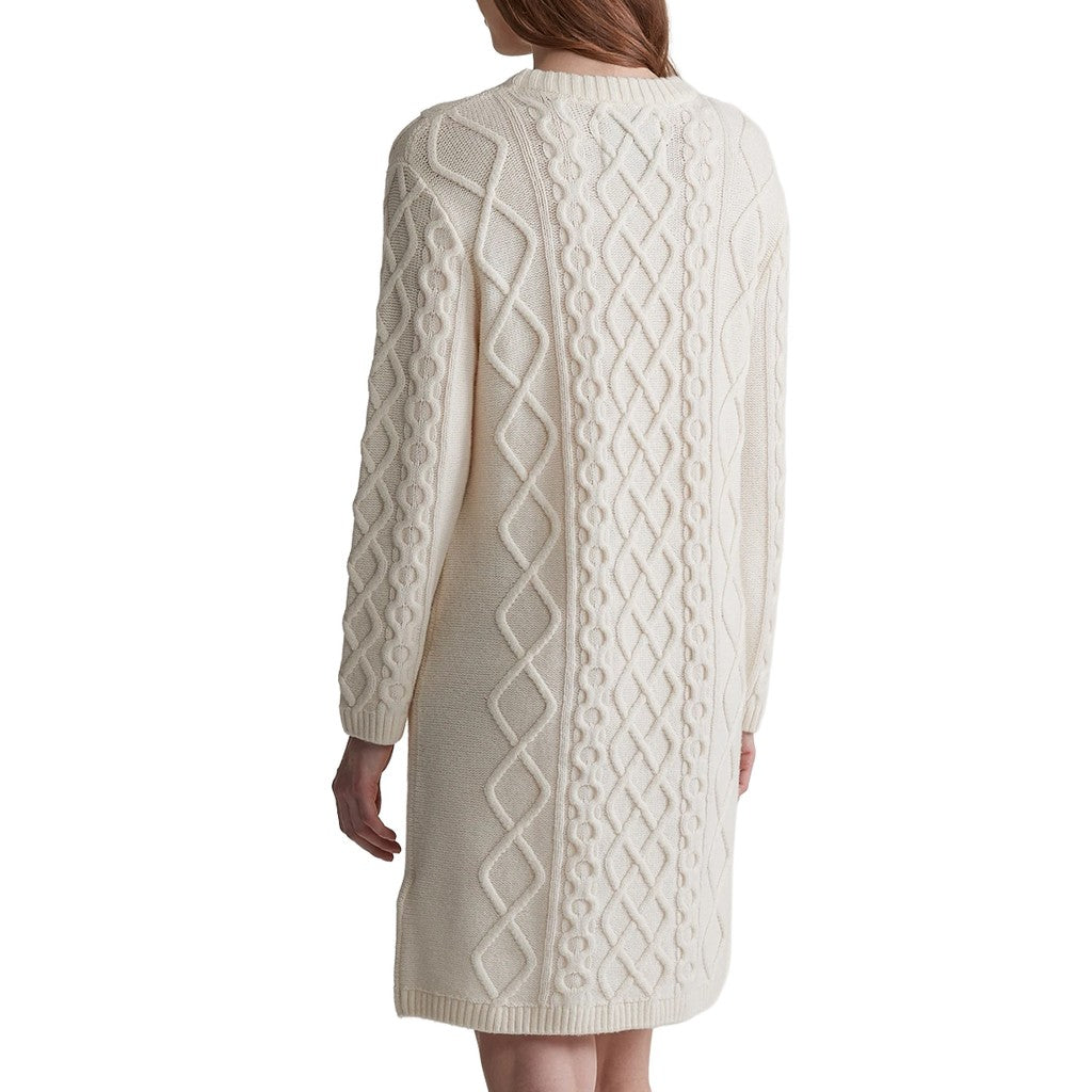 Gant Knielange jurk – Crème
