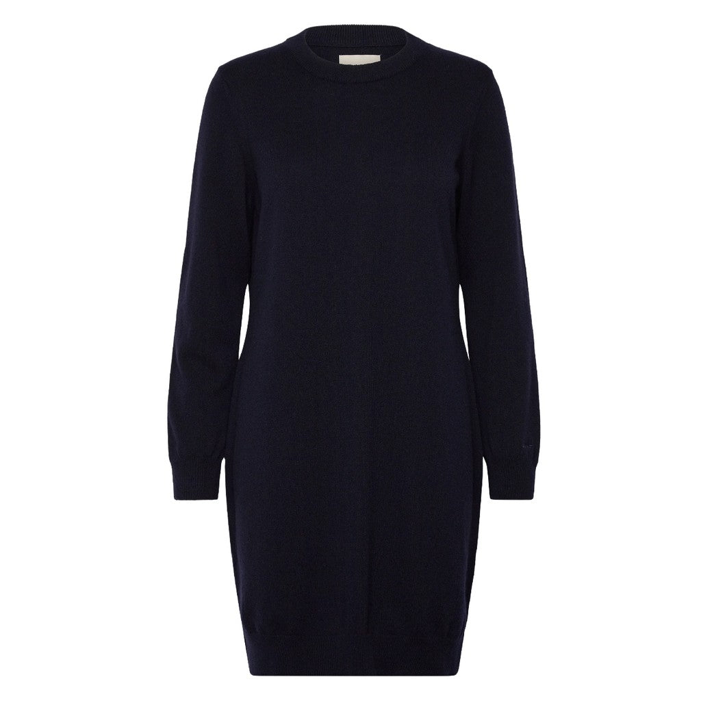 Gant Knielange jurk – Marineblauw