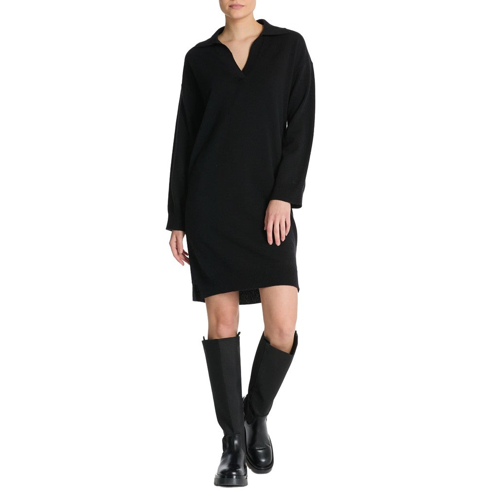 Gant Knielange jurk – Zwart