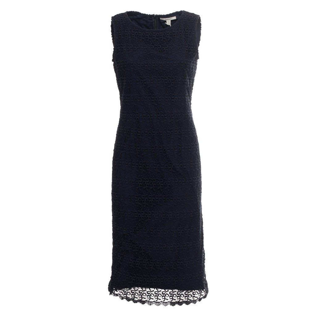 Gant Kokerjurk – Donkerblauw