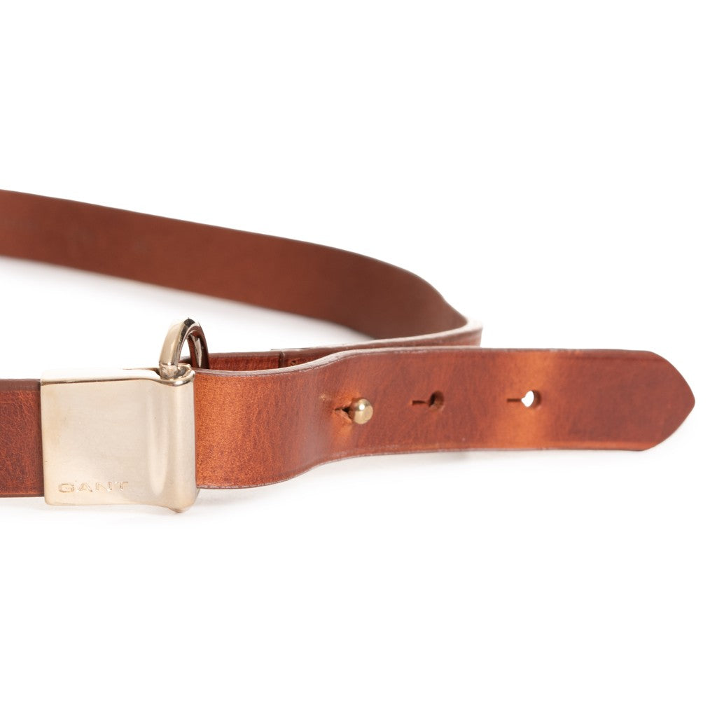Gant Leren riem – Bruin