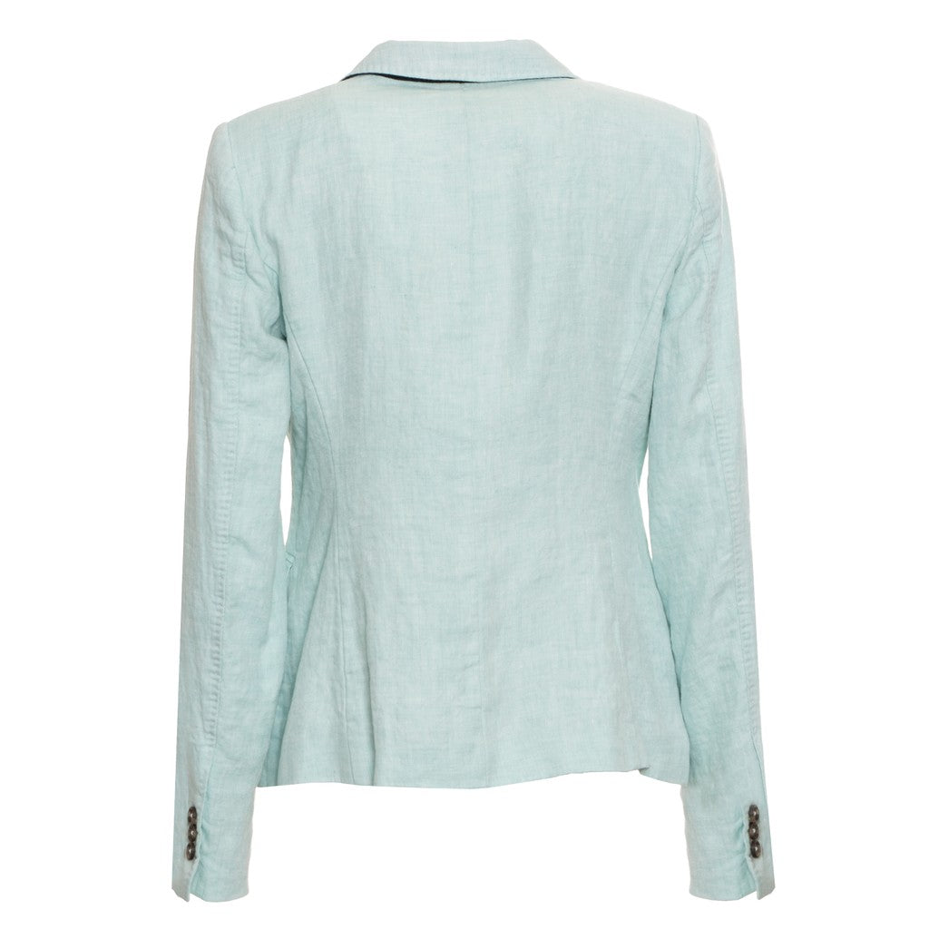 Gant Linnen blazer Dames – Mintgroen