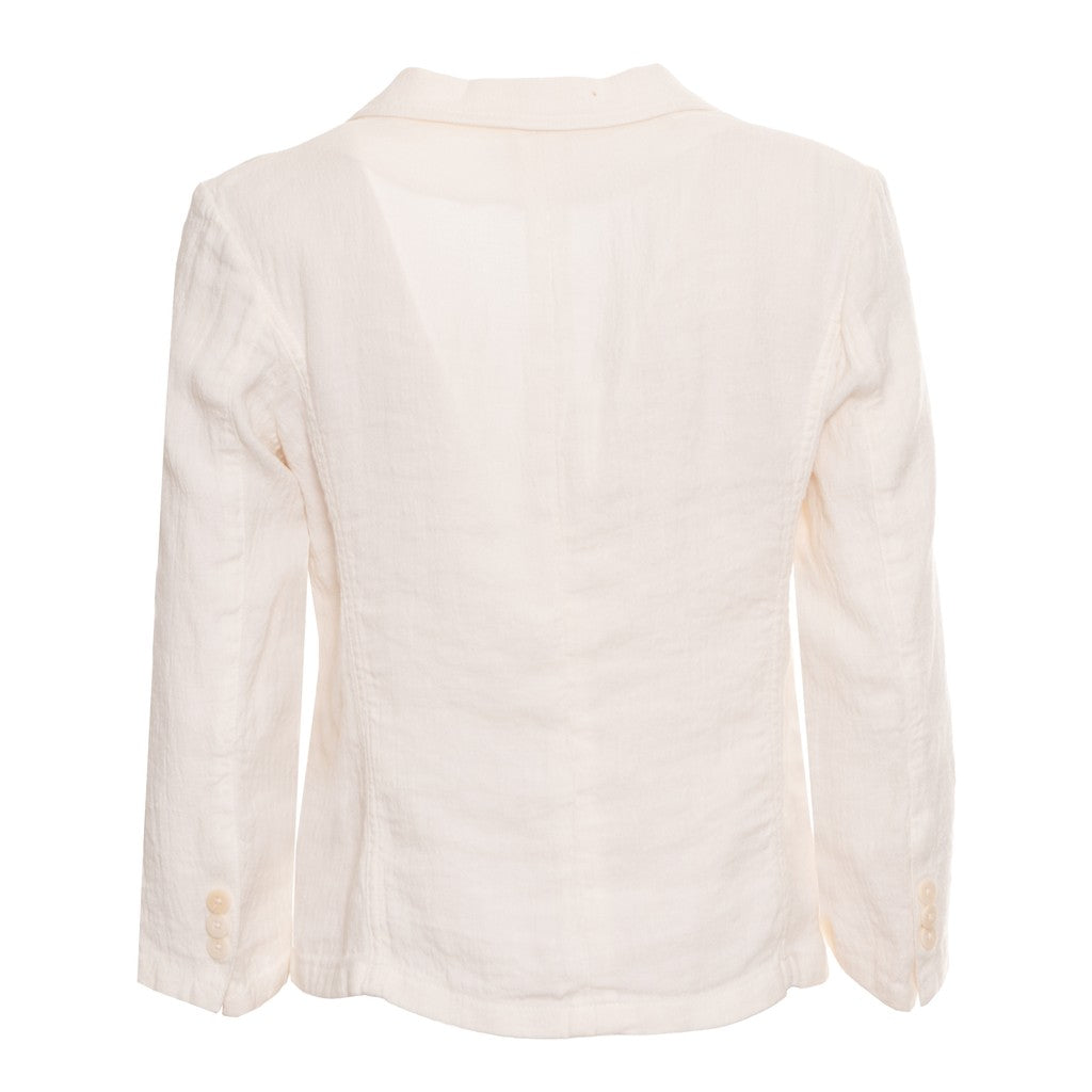 Gant Linnen blazer Dames – Crème