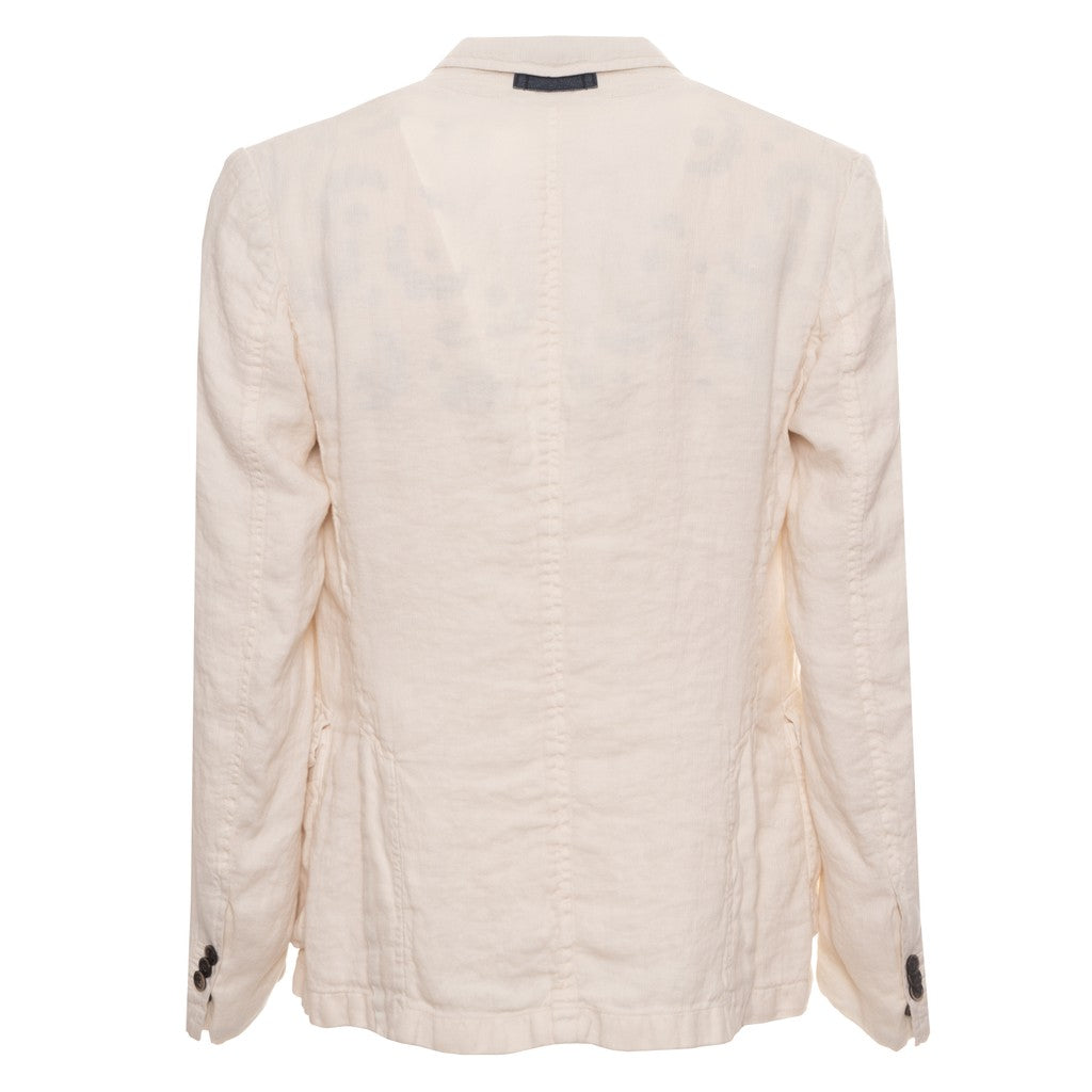Gant Linnen blazer Heren – Ecru