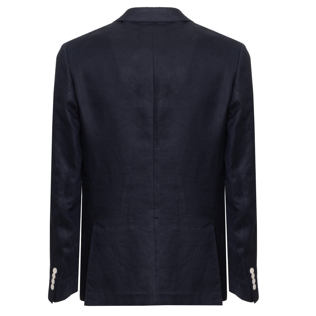 Gant Linnen blazer Heren – Marineblauw