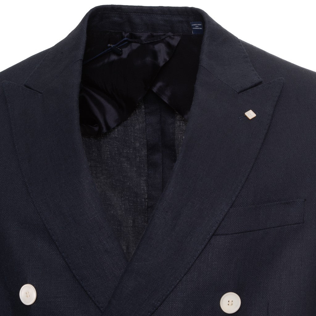 Gant Linnen blazer Heren – Marineblauw