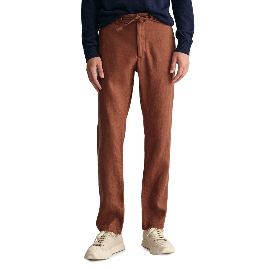 Gant Linnen broek – Bruin