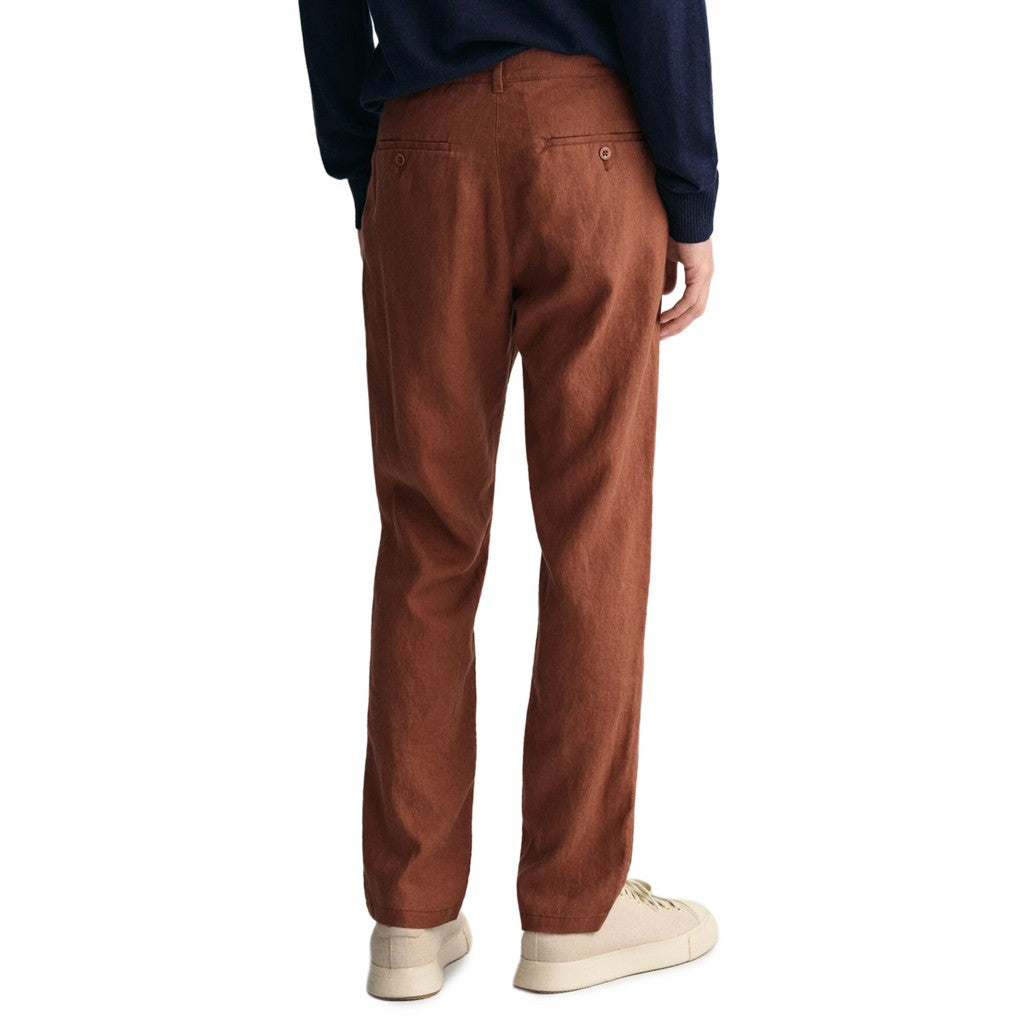 Gant Linnen broek – Bruin