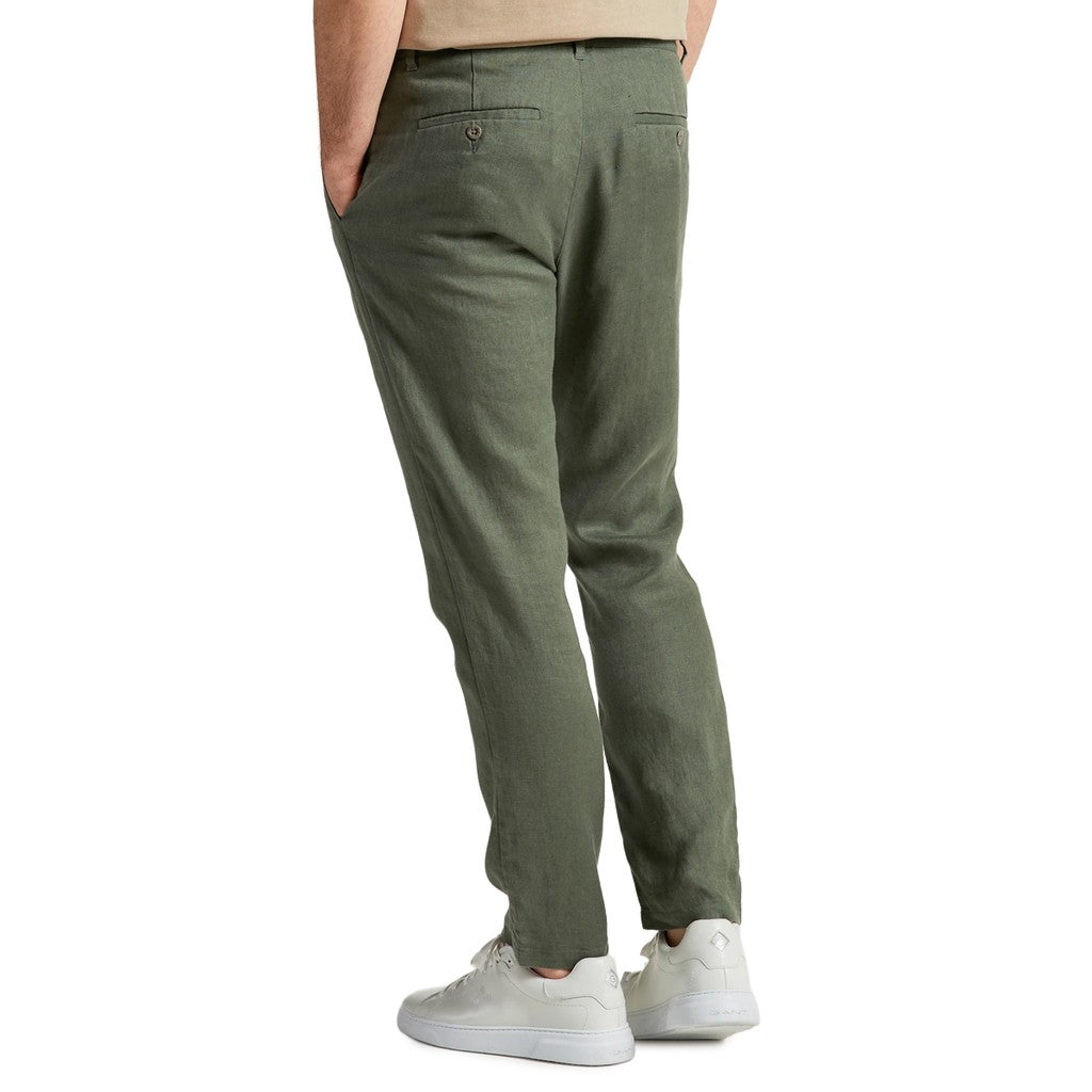 Gant Linnen broek – Groen