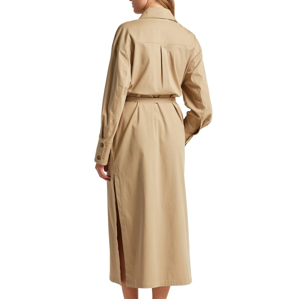Gant Mantel met logoborduring – Khaki