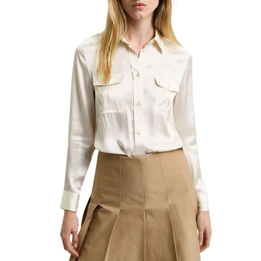 Gant Overhemd Dames – Crème