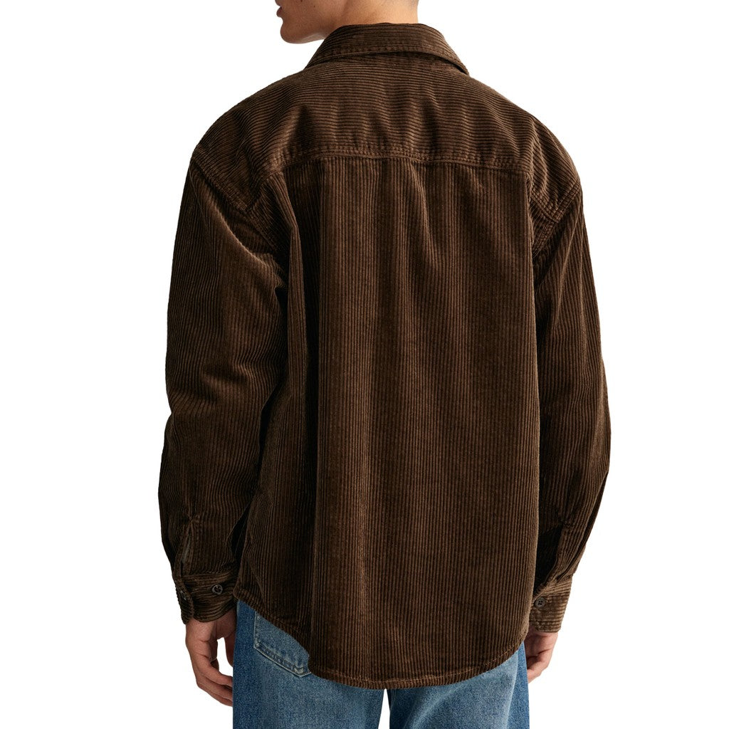 Gant Overhemd Heren – Bruin