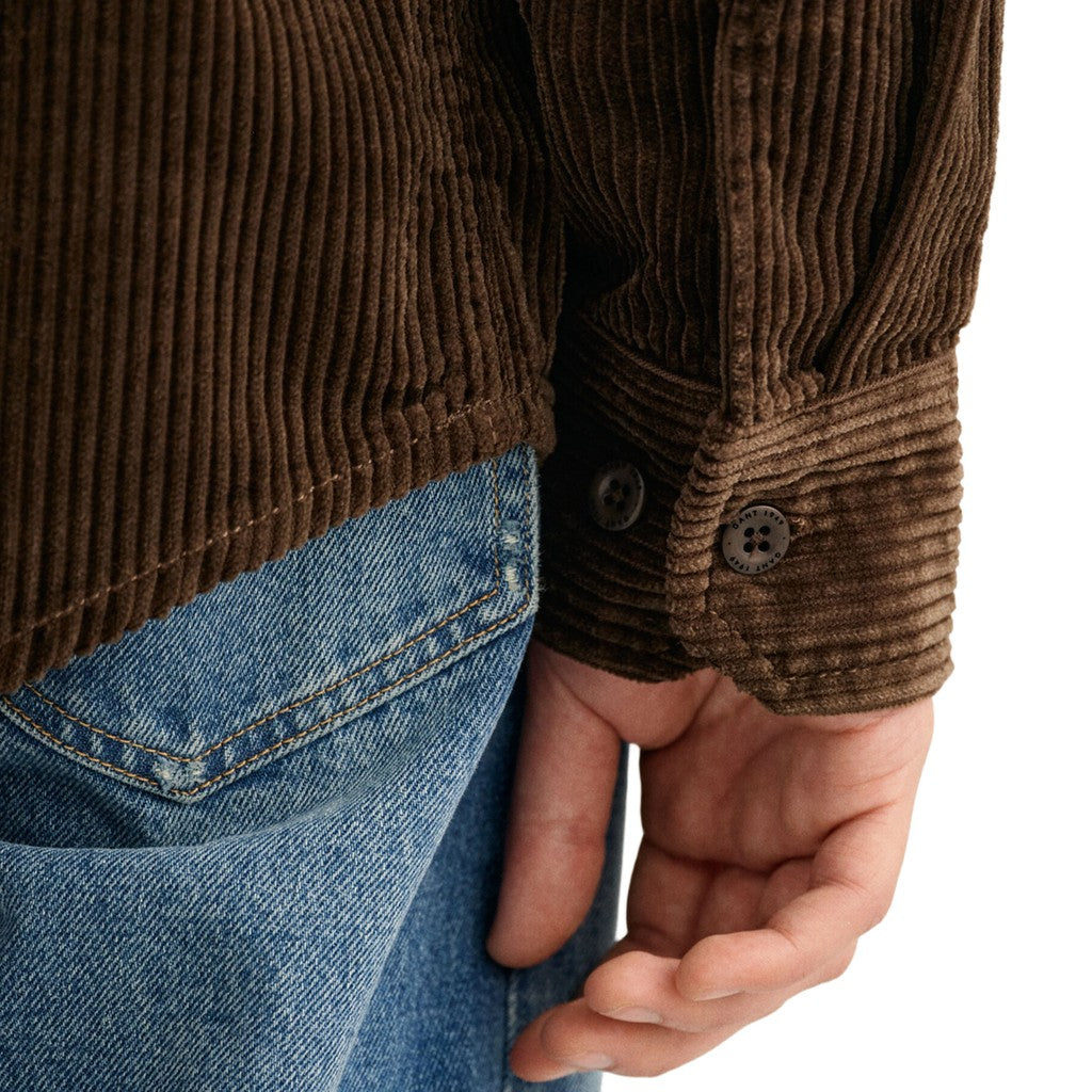 Gant Overhemd Heren – Bruin
