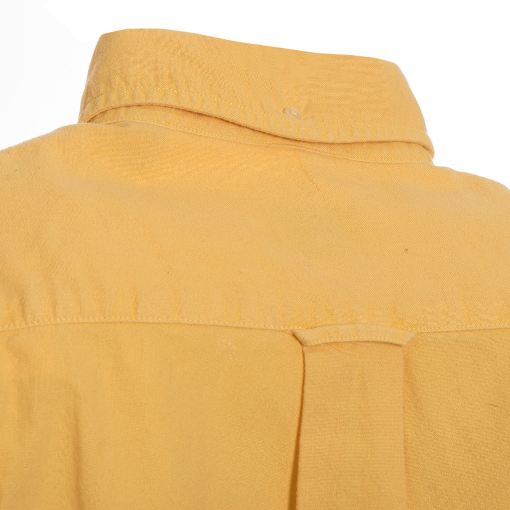 Gant Overhemd met logoborduring – Geel