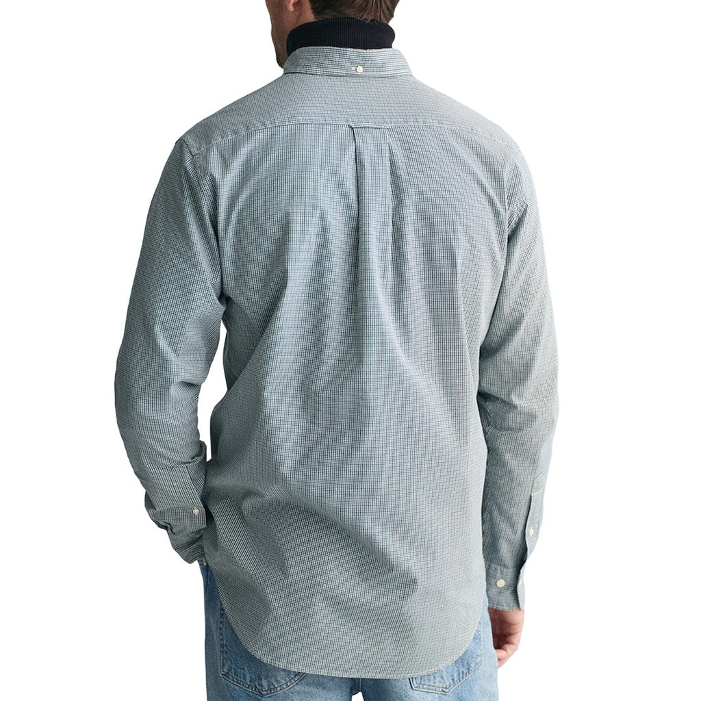 Gant Overhemd met logoborduring – Groen