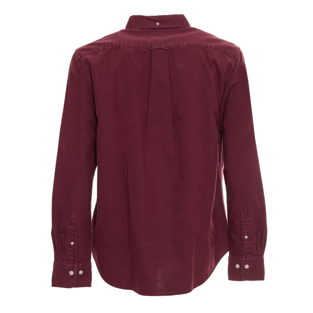 Gant Overhemd met logoborduring – Rood