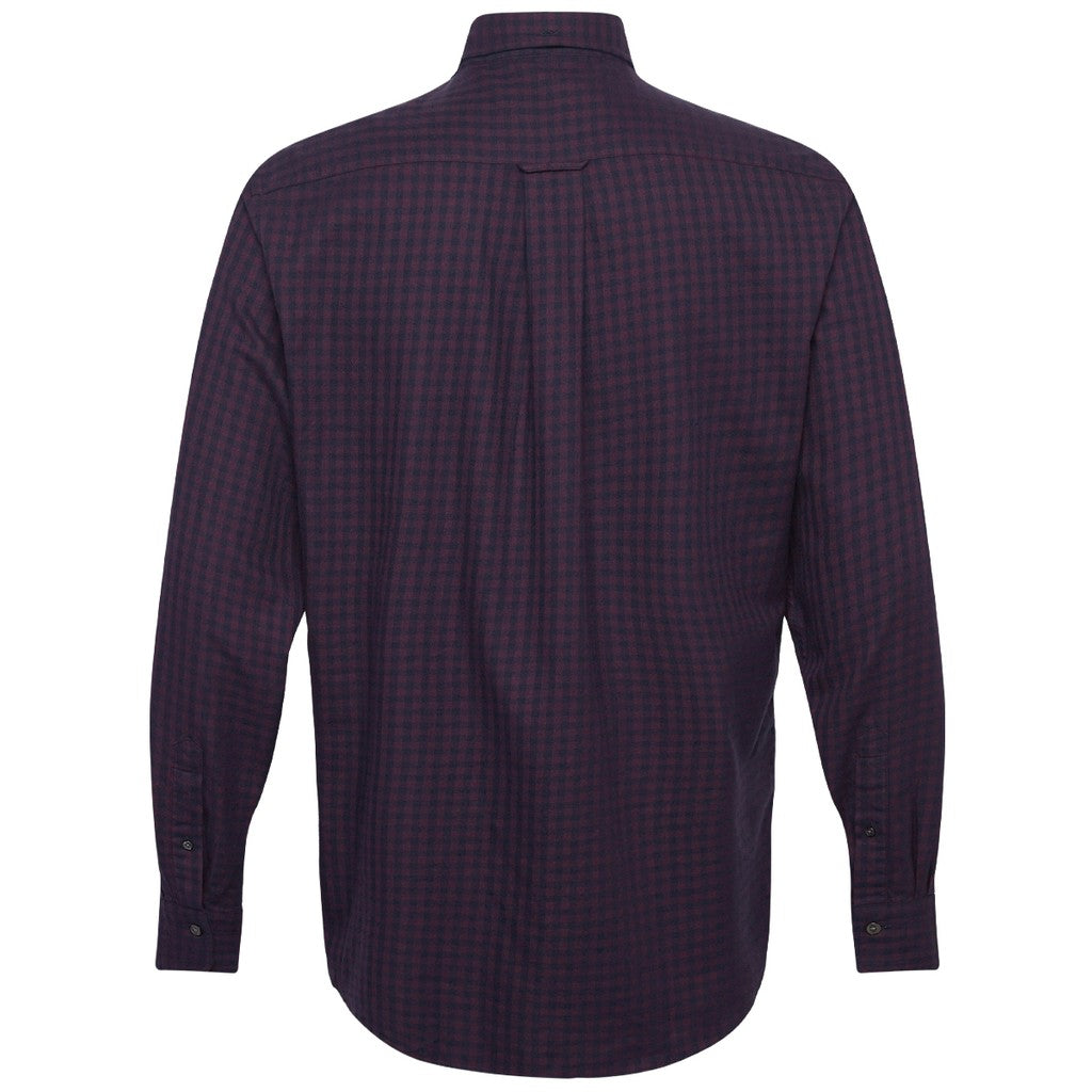 Gant Overhemd met logoborduring – Rood
