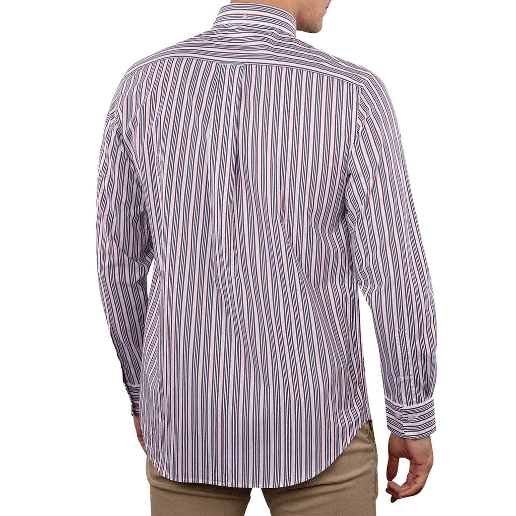 Gant Overhemd met logoborduring – Rood