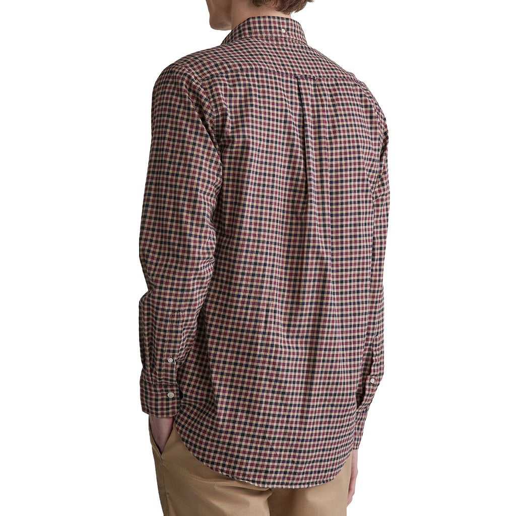 Gant Overhemd met logoborduring – Rood
