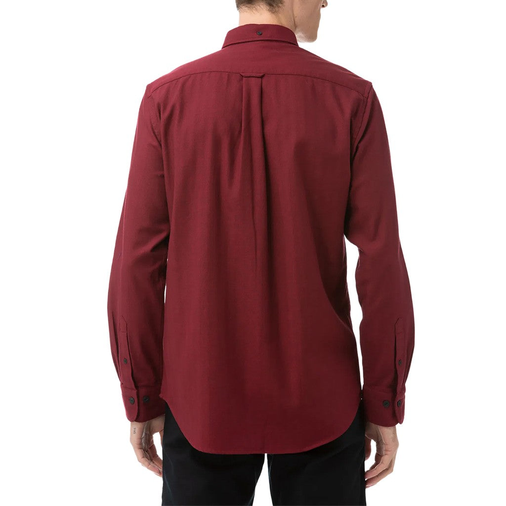 Gant Overhemd met logoborduring – Rood