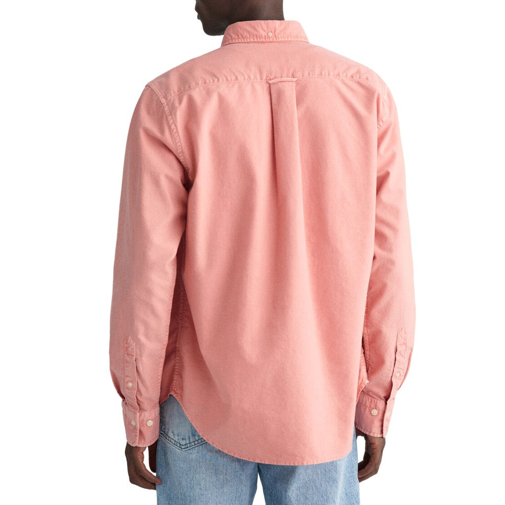 Gant Overhemd met logoborduring – Roze