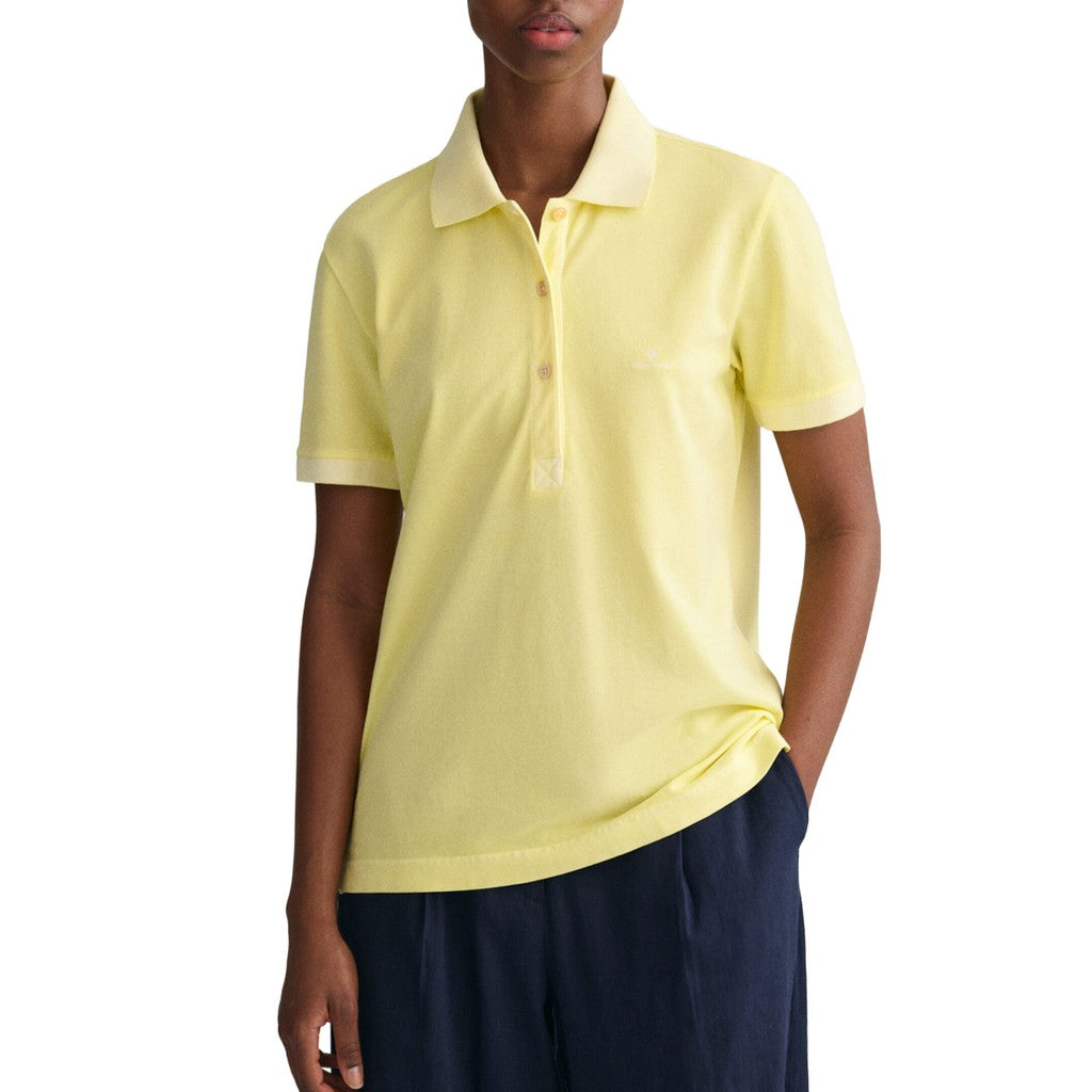 Gant Polo Dames – Lichtgeel