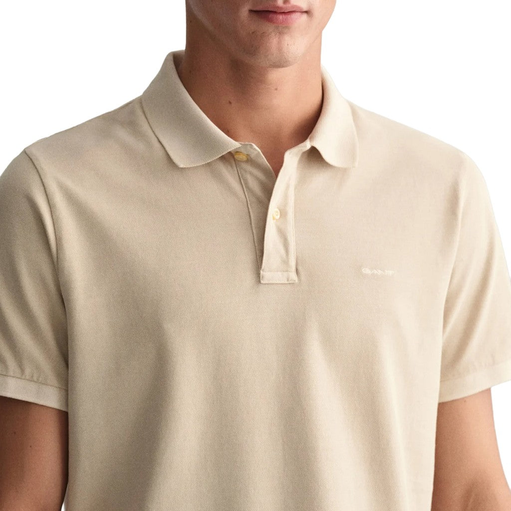 Gant Polo Heren – Beige