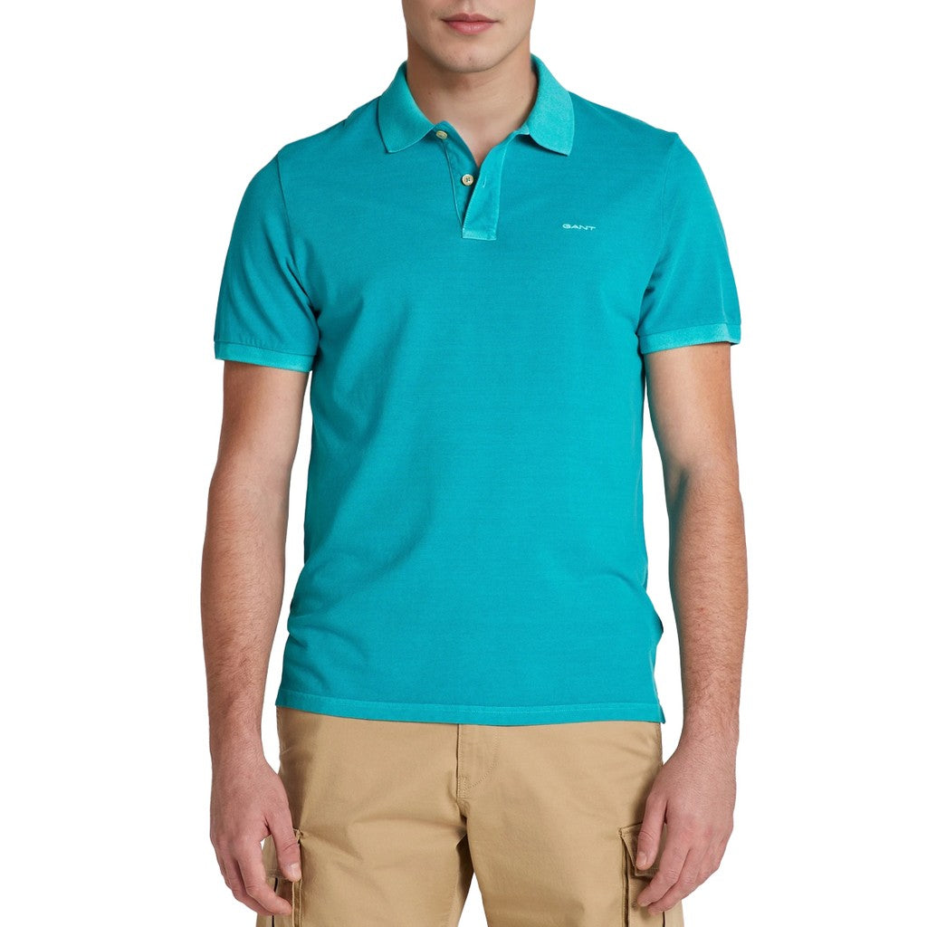 Gant Polo Heren – Turquoise