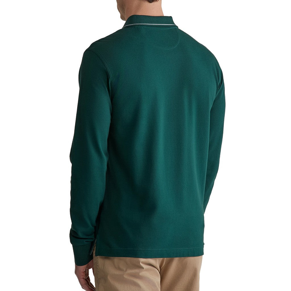 Gant Polo met lange mouwen Heren – Groen