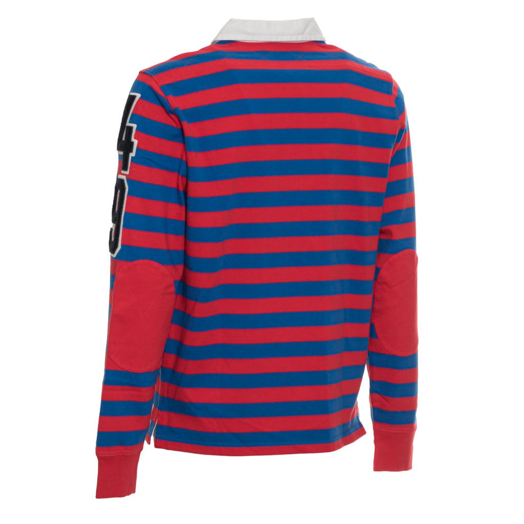 Gant Polo met strepen Heren – Rood