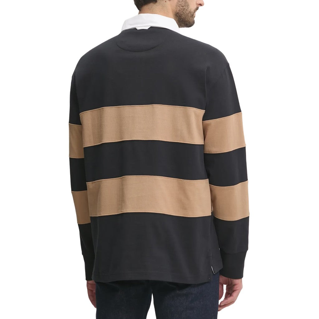 Gant Polo met strepen Heren – Zwart