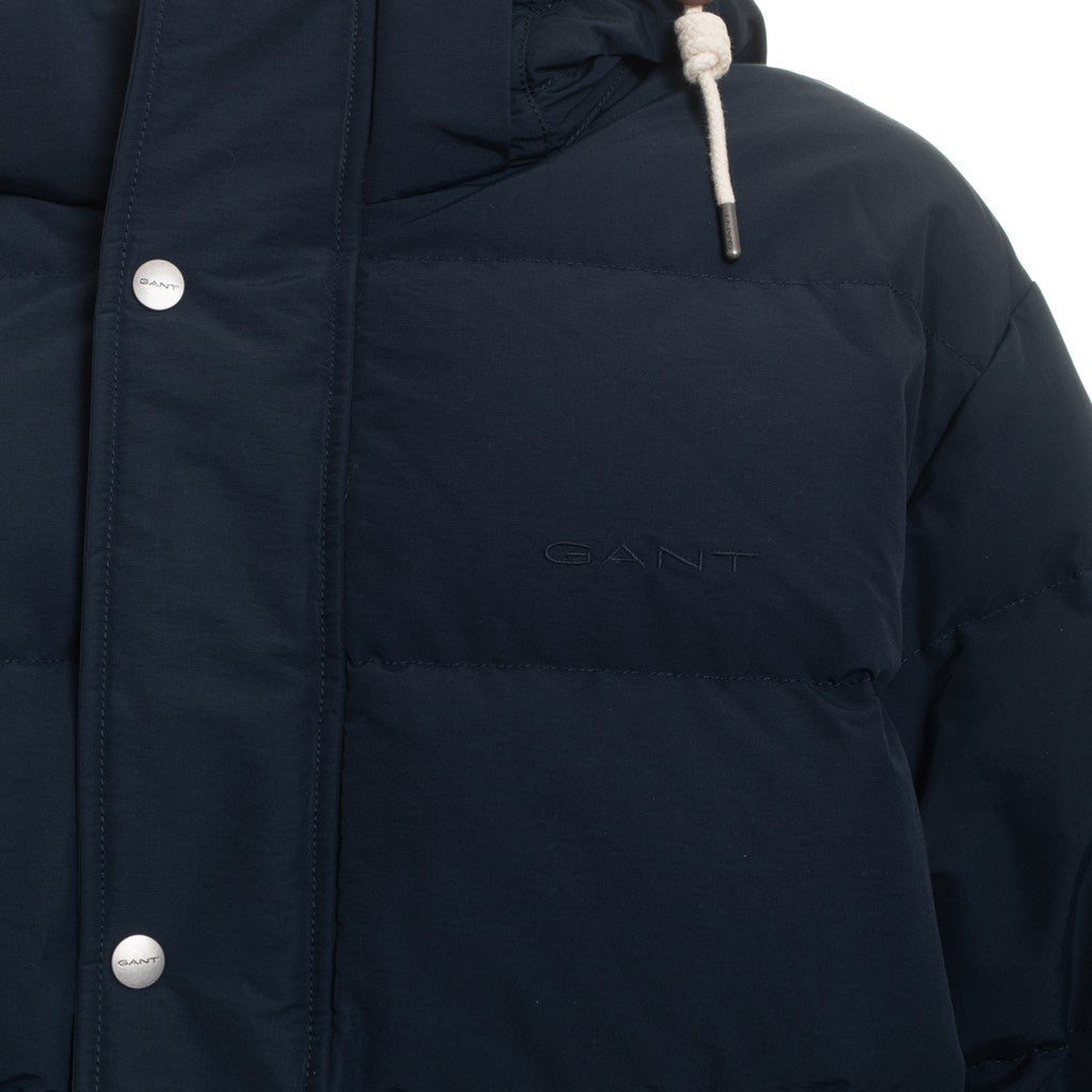 Gant Pufferjas – Marineblauw