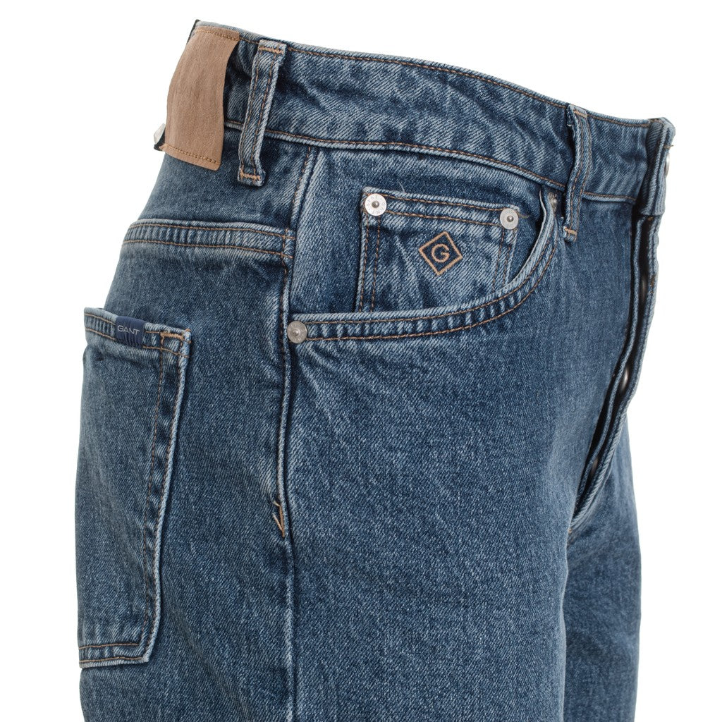 Gant Regular fit jeans Dames – Blauw
